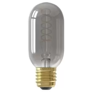 Calex Standard Titanium Filament Tubular Flex E27 4W Dimmable Light Bulb