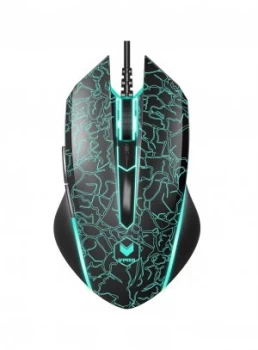 Rapoo V18 Optical Wired Gaming Mouse - Black