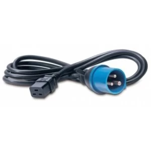 POWER CORD - C19 to IEC309 16A 2.5m