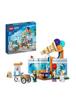 Lego City Ice-Cream Shop Set With Toy Bike 60363