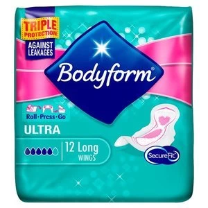 Bodyform Ultra Fit Super Winged 12 Pack