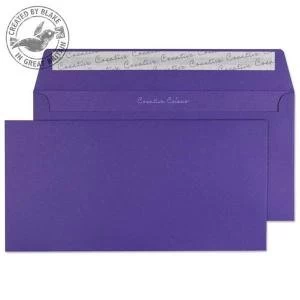 Creative Colour Wallet PS Blackcurrant 120gsm DL 114x229mm Ref