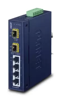 PLANET IGS-620TF network switch Unmanaged Gigabit Ethernet...