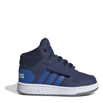 adidas Hoops High Top Trainers Infant Boys - Blue