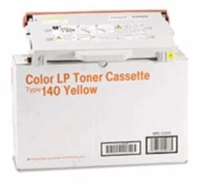 Original Ricoh Type 140 Yellow Laser Toner Ink Cartridge