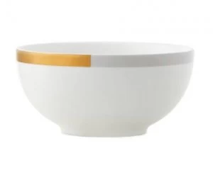 Wedgwood Vera Castillon Gold Grey Cereal Bowl Gold