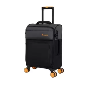 IT Luggage Pewter/Black Duo-Tone Suitcase