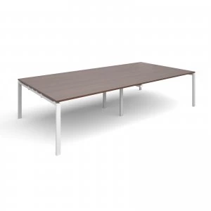 Adapt II rectangular Boardroom Table 3200mm x 1600mm - White Frame wa