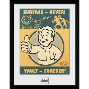 Fallout 4 Vault Forever Collector Print (30 x 40cm)