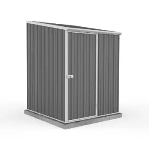 Mercia Absco Space Saver 5 X 5 Pent Metal Shed- Woodland Grey