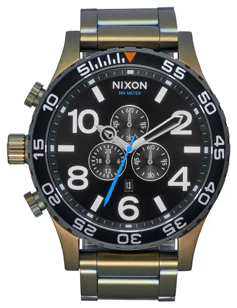 Nixon A083-5092-00 51-30 Chrono Black Sunray / Surplus Watch