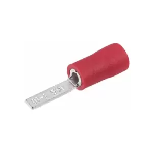 Red 10mm Blade Terminal Pack of 100 - Truconnect