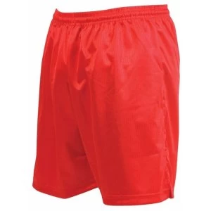Precision Micro-stripe Football Shorts 30-32" Red