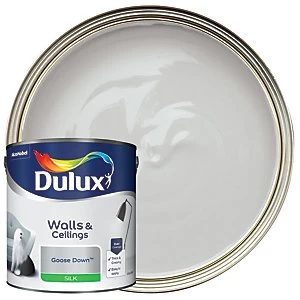 Dulux Walls & Ceilings Goose Down Silk Emulsion Paint 2.5L