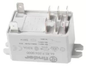 Finder, 24V dc Coil Non-Latching Relay DPDT, 30A Switching Current Flange Mount, 2 Pole, 66.82.9.024.0000