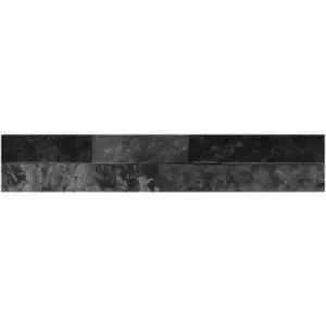 Black Split Face Wall Tile 8 x 44.25cm - Bata