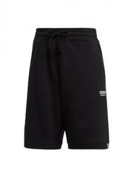 adidas Originals Shorts - Black, Size 10, Women