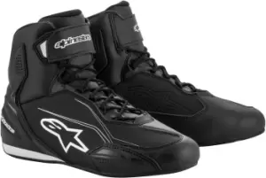 Alpinestars Faster-3 Motorcycle Shoes, black-white, Size 39, black-white, Size 39