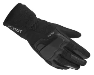 Spidi Grip 3 H2Out Ladies Motorcycle Gloves, black, Size M for Women, black, Size M for Women