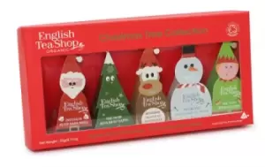 English Tea Shop Christmas Characters - 10 Tea Pyramid Bags