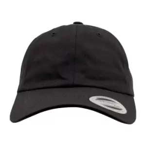 Flexfit Unisex Low Profile Cotton Twill Cap (One Size) (Black)