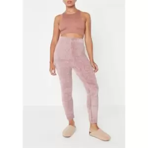 Missguided Petite Chenille Knit Joggers - Pink