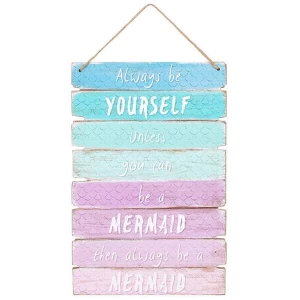 Mermaid Ombre Wall Sign