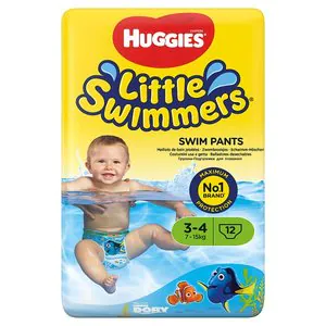 Huggies Little Swimmers Size 3-4 x12