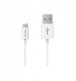 0.5m Lightning To USB Mfi White Cable