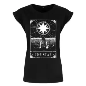 Deadly Tarot Womens/Ladies The Star T Shirt (XL) (Black)