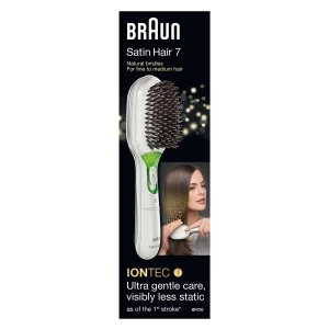 Braun BRABR750 Satin Hair 7 IONTEC Brush - Silver
