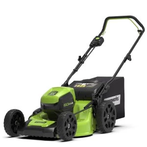 Greenworks 60V DigiPro 46cm Hand Push Cordless Lawnmower (Tool Only)