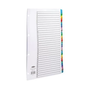 Concord Index 1-31 A4 White with Multi-Colour Tabs 03201/CS32
