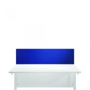 Jemini Blue 1200mm Straight Desk Screen Dimensions 1200mm x 28mm x