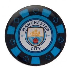 Manchester City FC Poker Chip Badge