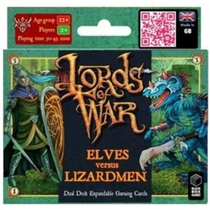 Lords of War Card Game Elves vs. Lizardmen