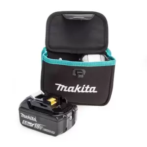 Makita 18V 2 x BL1850B 5.0AH Batteries & Battery Pouch