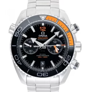 Seamaster Planet Ocean 600M Co-Axial Master Chronometer Chronograph 45.5mm Automatic Black Dial Steel Mens Watch