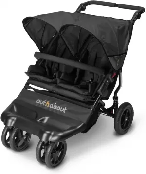 Out n About Little Nipper Stroller, Jet Black
