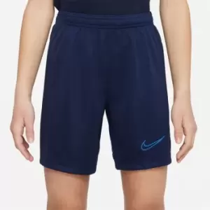 Nike Dri-FIT Academy Juniors Football Shorts - Blue