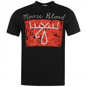 Official Moose Blood T Shirt Mens - Roses