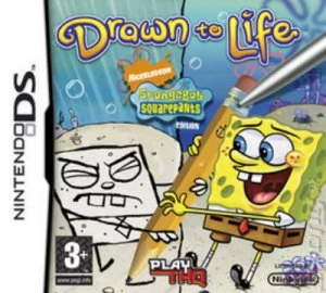 Drawn to Life Spongebob Squarepants Edition Nintendo DS Game