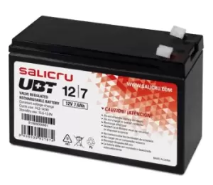 Salicru 013BS000001 - UPS Battery Sealed Lead Acid (VRLA) 12 V 7 Ah