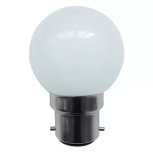 Bell 1W LED BC/B22 Golf Ball Amber Warm White - BL60000