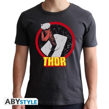 Marvel - Thor Mens Medium T-Shirt - Grey