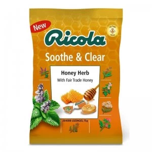 Ricola Soothe & Clear Honey Herb - 75g