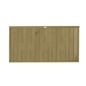 Forest Garden Pressure Treated Tongue & Groove Vertical Fence Panel - 6 x 3ft Pack of 5