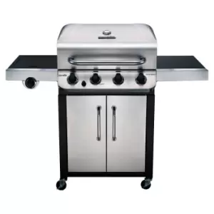 Char-Broil Convective 440S - 4 Burner Gas BBQ Grill with Side Burner - Silver