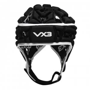 VX-3 Airflow Rugby Headguard - Black/White