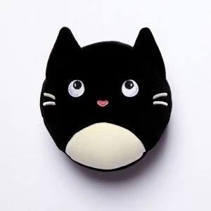 Relaxeazzz Feline Fine Cat Round Travel Pillow & Eye Mask